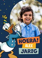 Donald Duck verjaardag fotokaart